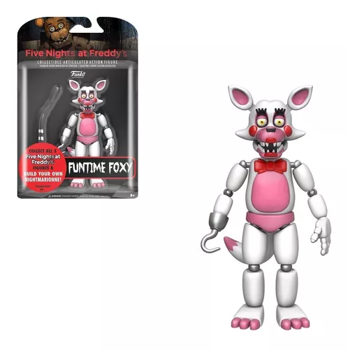 Funko 5 Articulated Action Figure: Five Nights at Freddy's - Funtime Foxy