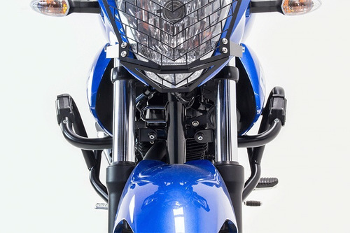 Imagen 3 de 4 de Defensas Crash Bar Negras Suzuki Gixxer Fire Parts