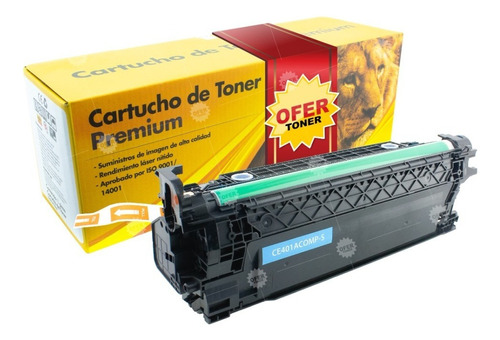 Ce401a Toner Generico 507a Compatible Con Hp Cp3525n