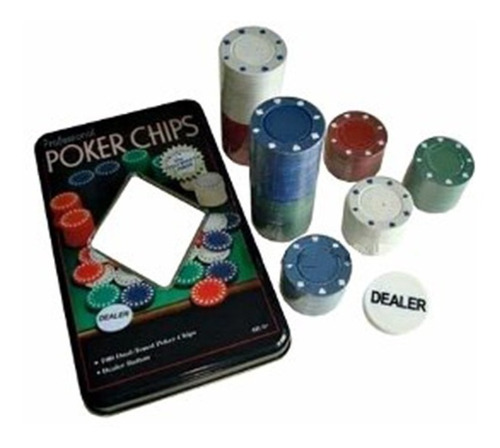 Poker Chips/ Fichas De Poker Profesionales Local Dgl /envíos