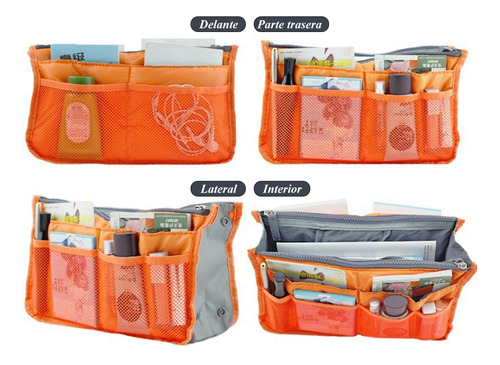 Bolsa De Viaje Organizador Multifuncional Neceser 10 Colores