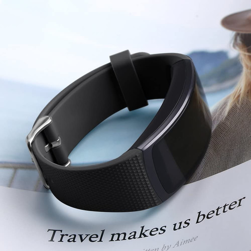 Imagen 6 de 8 de Malla Para Reloj Samsung Gear Fit 2 / Fit 2 Pro
