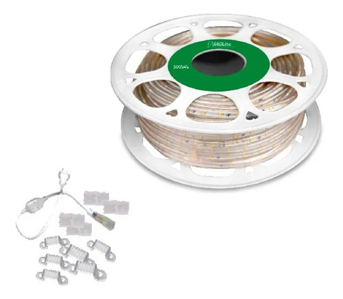 Manguera Led Plana Para Plafon Falso 6500k/interior/110v Luz Blanco Frío