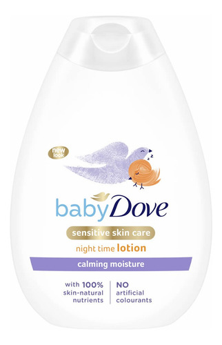 Baby Dove Loción Corporal De Noche Calma, Hidrata 400ml