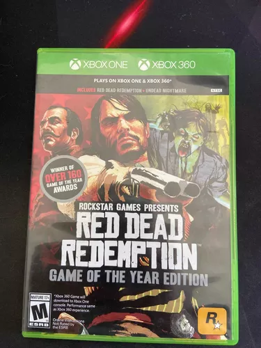 Red Dead Redemption -- Game of the Year Edition (Plays on Xbox One/Xbox 360)  NEW