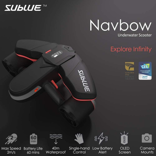 Navbow - Scooter Subacuático Profesional Con Doble Hélice