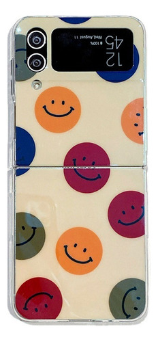 Capa Para Celular Blu-ray Smiley Para Z Flip 4 3