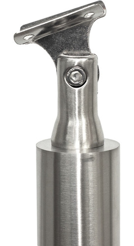 Soporte Estampado Articulado Para Pasamanos Pack X 2-a. Inox Color Acero inoxidable
