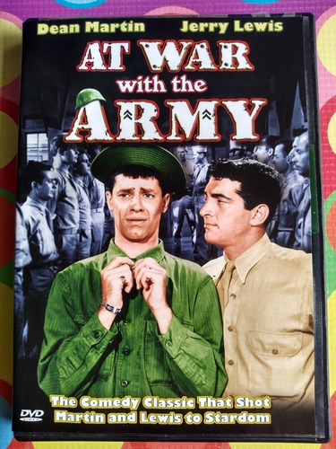 Dvd At War With The Army Dean Martin