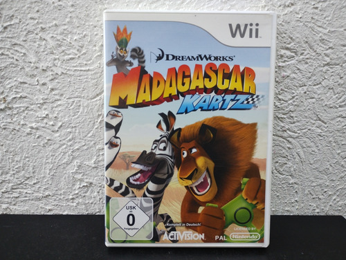 Madagascar Kartz Not For Resale Nintendo Wii Formato Pal (Usado)
