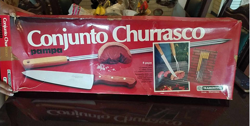 Kit Parrillero- Churrasco Marca Tramontina