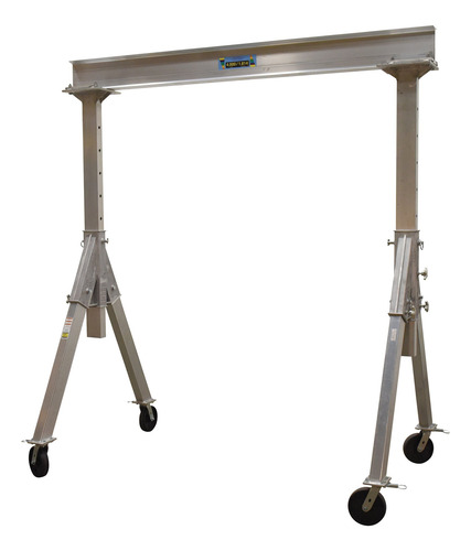 Portico Altura Ajustable Aluminio Rueda Fenolica Rellena 12