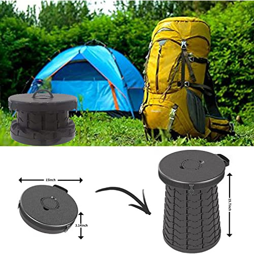 Inodoro Portátil Retráctil Camping, Inodoro Plegable ...