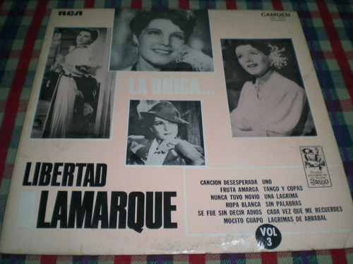 Libertad Lamarque / La Unica Vol 3 Vinilo (20)