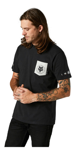 Imagen 3 de 3 de Remera Fox - Relm Ss Prem Pkt Tee