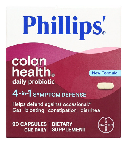 Phillips' Colon Health Probiotico Suplemento (90 Ct.)