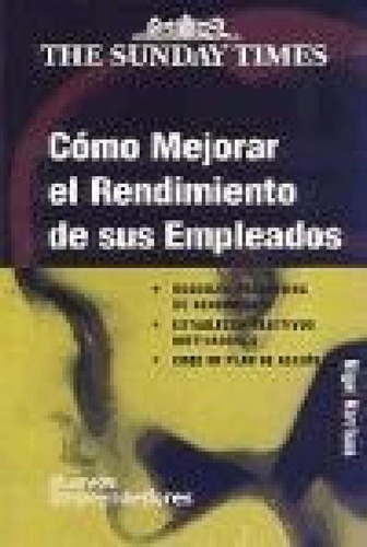 Libro - Como Mejorar El Rendimiento De Sus Empleados - Harr