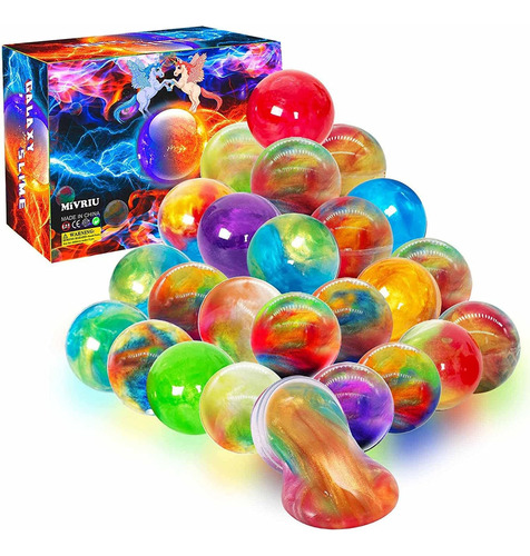 Ball Slime Party Favors 24 Pack, Super Suave Y Perfumad...