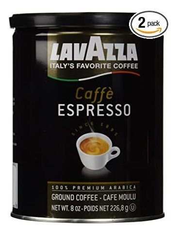 Lavazza Café Molido - Caffe Espresso - 8 Oz - 2 Pk