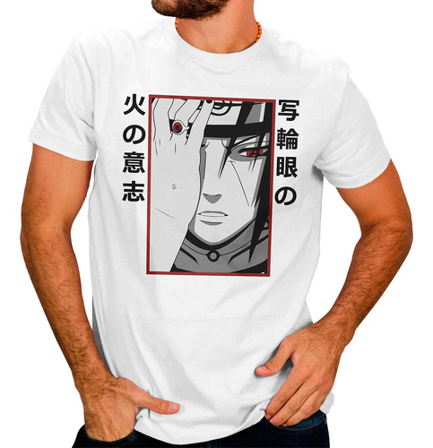 Playera Para Hombre Anime Naruto Itachi Uchiha Manga N#3