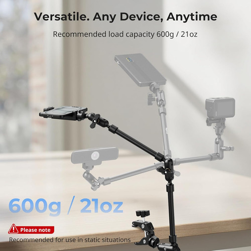 Smallrig 22 Magic Arm W Clamp, Overhead Phone Mount, Fle...