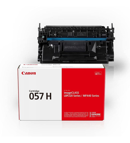 Toner Canon 057 H 3010c001aa Negro 10 Mil Paginas