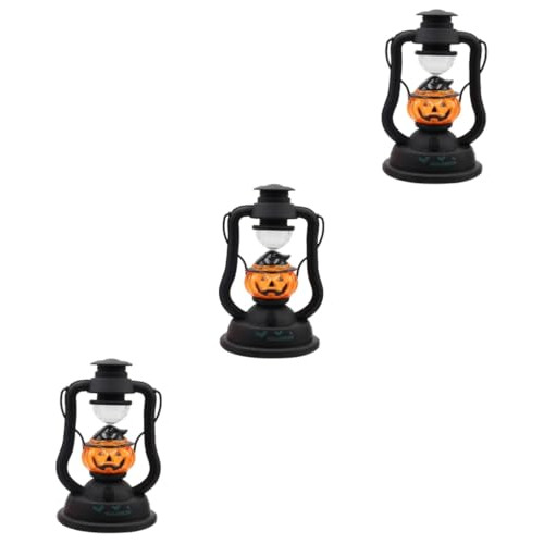 Conjunto De 3 Lámparas Fantasma Para Halloween, Luces Led