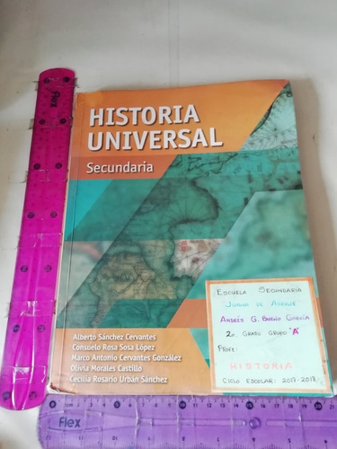 Historia Universal Secundaria Alberto Sánchez Cervantes 