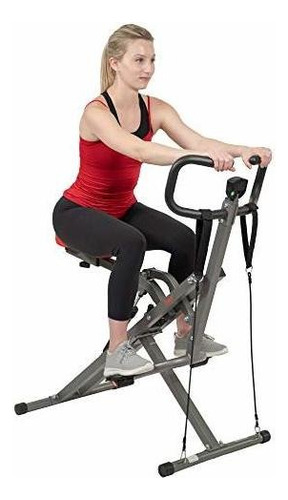 Sunny Health & Fitness Row-n-ride Pro Squat Assist Trainer