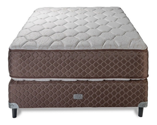 Sommier Piero Gravita 2 1/2 plazas 190x140cm marrón