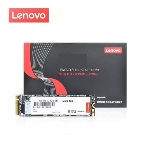 M2 256 Gb Lenovo 2280 SSD Nvme Lenovo L340 S145 Yoga y otros