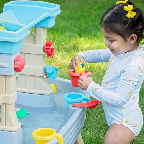 Step 2 Showers Splash Tower Water Table Mesa De Agua