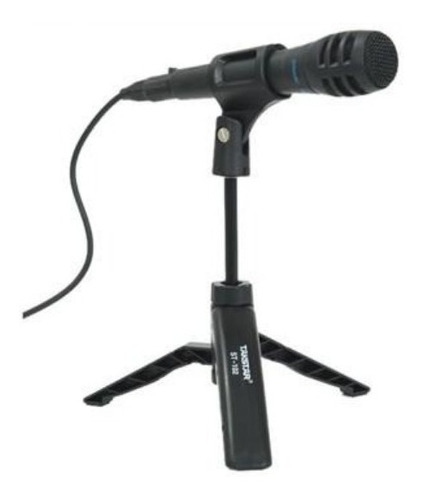 Base Microfono De Mesa Takstar St102 Plegable Liviana