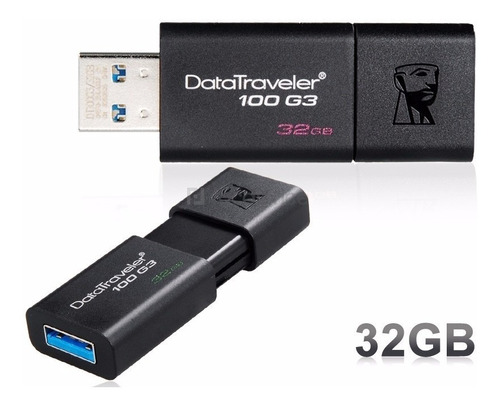 Pendrive Kingston 32gb Dt100g3 Usb 3.0. Mkm