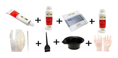 Kit Reflejos Mechas, Gorro + Aguja+ Deco+ Oxidante + Tintura