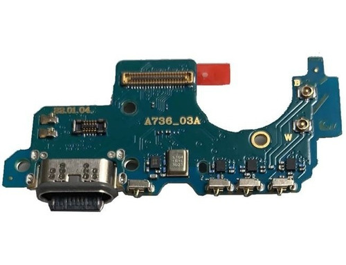 Placa Pin De Carga Microfono Para Samsung Galaxy A73 A736