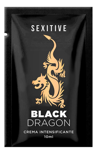 Crema Intensificante Pouch Sexitive Black Dragon