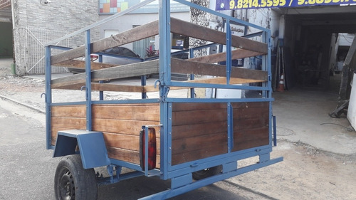 Carroça Unico Eixo Nova