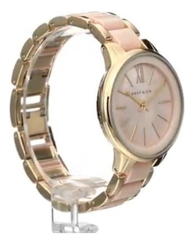 Reloj Anne Klein Para Mujer, Color Dorado Y Rosa