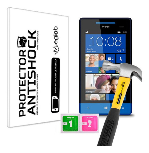 Protector De Pantalla Anti-shock Htc Windows Phone 8s