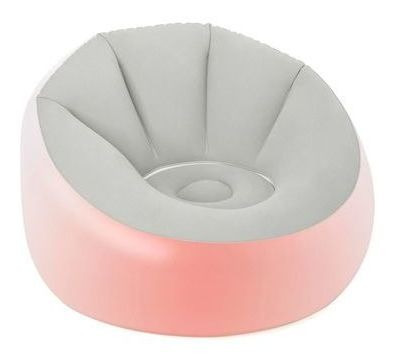 Sillon Sofa Puff Inflable Led 102cmx71cm Moderno Intex.