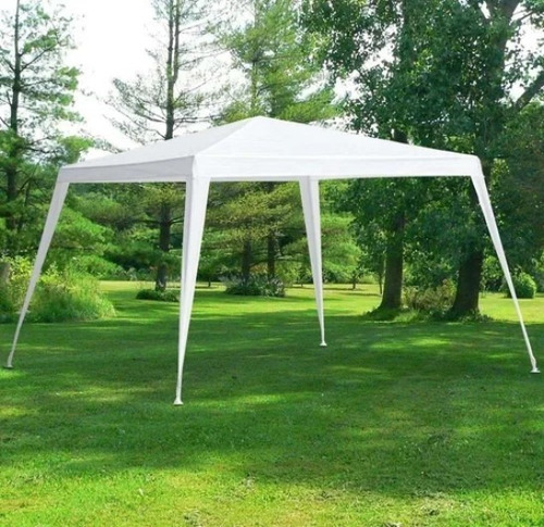 Imagen 5 de 10 de Toldo Blanco 3x3m Terraza-campo-playa