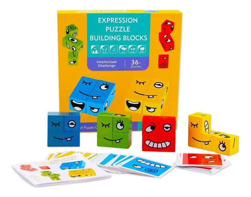 Expresión Puzzles Bloque Construcció Educación Montessory