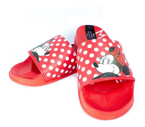 Imagen 2 de 4 de Sandalias Miacss22041 Rojo Disney Moletto