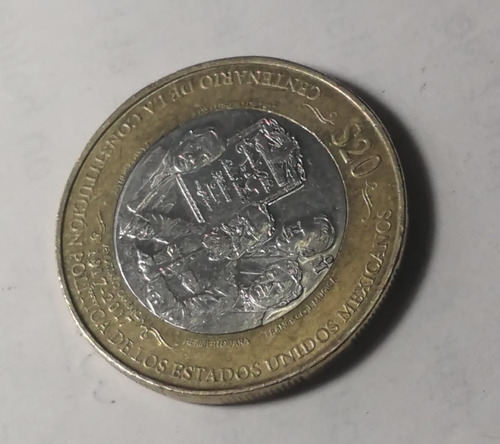 Moneda Mexicana De $20