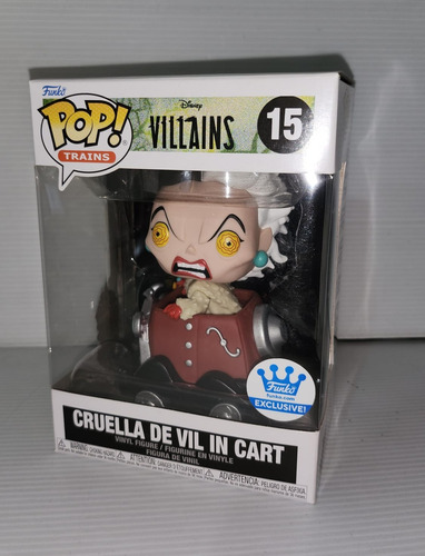 Funko Pop Cruella De Vil In The Cart #15 Funkoshop