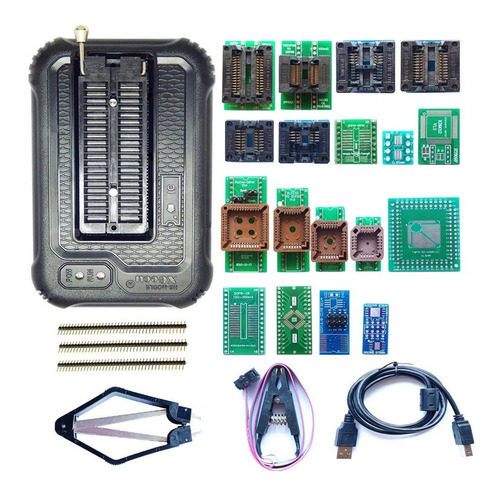 Xgecu T48 Programador Eprom 18 Adaptador Tl866 Chip Ic Socke