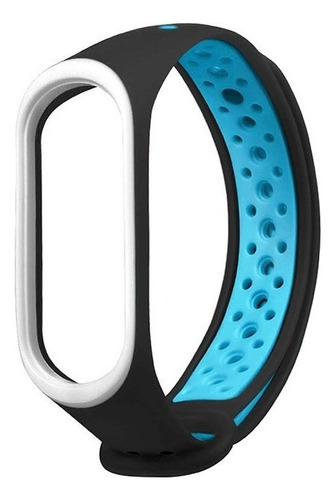 1ps Correa Manilla Pulsera Mi Band 4 / 3 Bicolor Sport