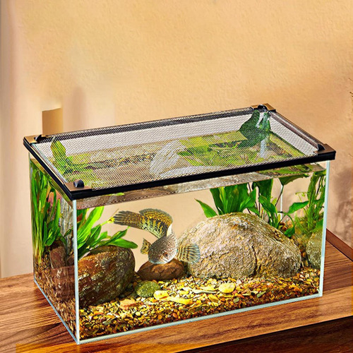 Cubierta De Protección Para Acuario, Red De 60x30cm