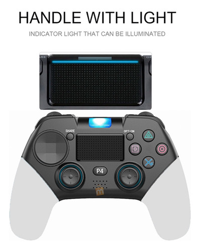 Control Inalambrico P4-p01 Compatible Ps4 Pc Android